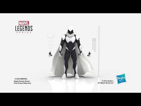 Hasbro Marvel Legends Series Moon Knight, Marvel Comics Action Figures (6”) thumbnail