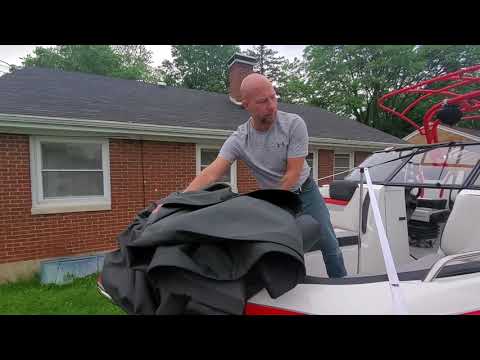How to easily removed and install your boat cover