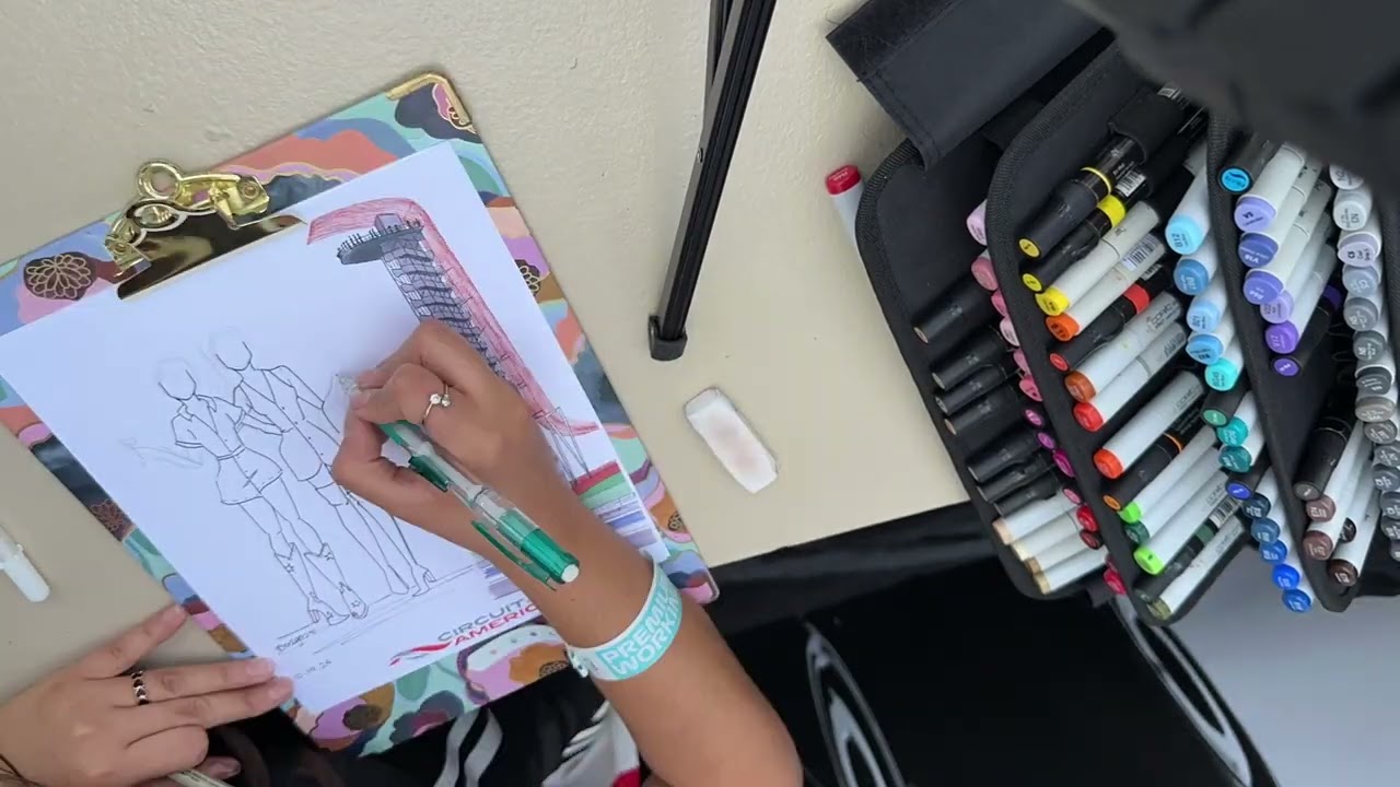 Promotional video thumbnail 5 for Fashion Sketches