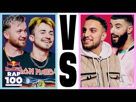 Firat & King Khali VS Dyma & Abija | Rap Duell #18 | Red Bull Rap Einhundert