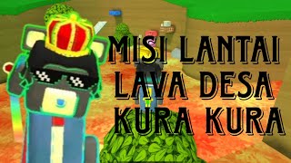 Cara Menyelesaikan Misi Lantai Lava Desa Kura Kura Super Bear Adventure #superbearadventure