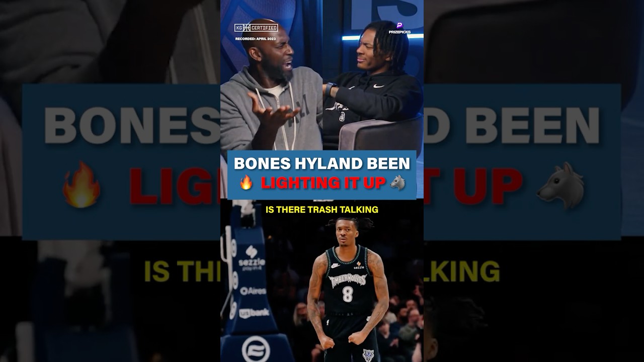 Bones Hyland has ALWAYS talked that talk... no matter the situation. 🗣️