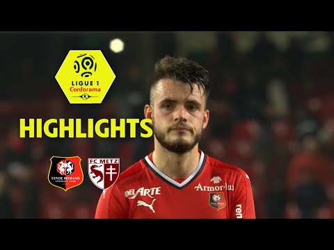 Stade Rennais FC - FC Metz ( 1-2 ) - Highlights - (SRFC - FCM) / 2017-18