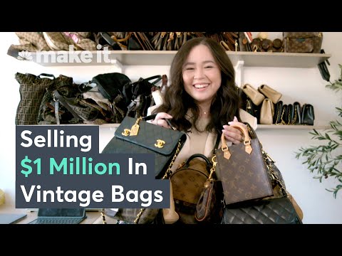 How I Bring In Up To $55K A Week Selling Vintage Bags | On The Side