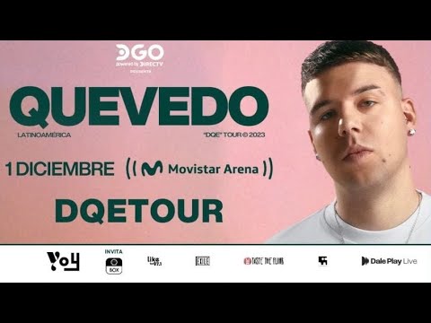 Quevedo en vivo - Fernet ft Rei, Movistar Arena Argentina 01.12.2023