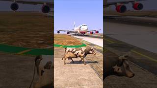 Download lagu During The Landing of The Plane, A Cow Emerged | Grand Theft Auto V || mp3