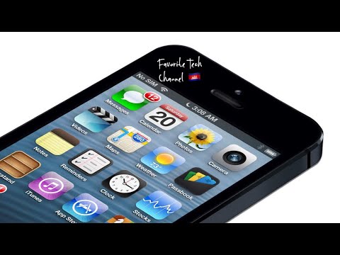 iPhone 5 Set up iOS 6 in 2020