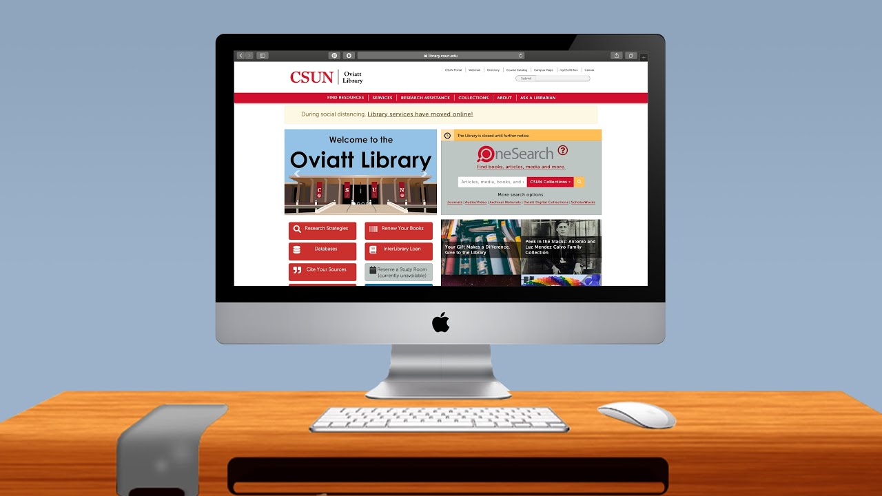 Library Welcome Fall 2020