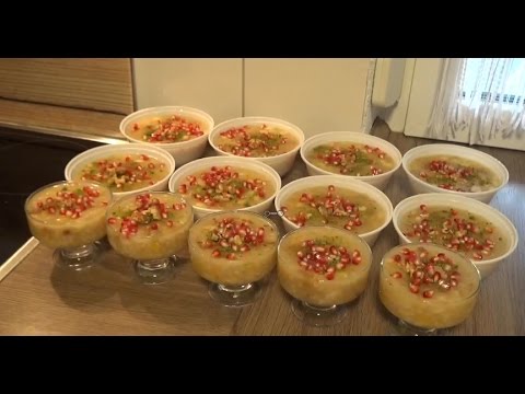 AŞURE Tarifi(bu sene yaptığım aşurem)Hatice Mazı ile Yemek Tarifleri