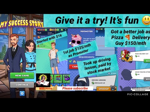 My Success Story Business Game #1 - YouTube