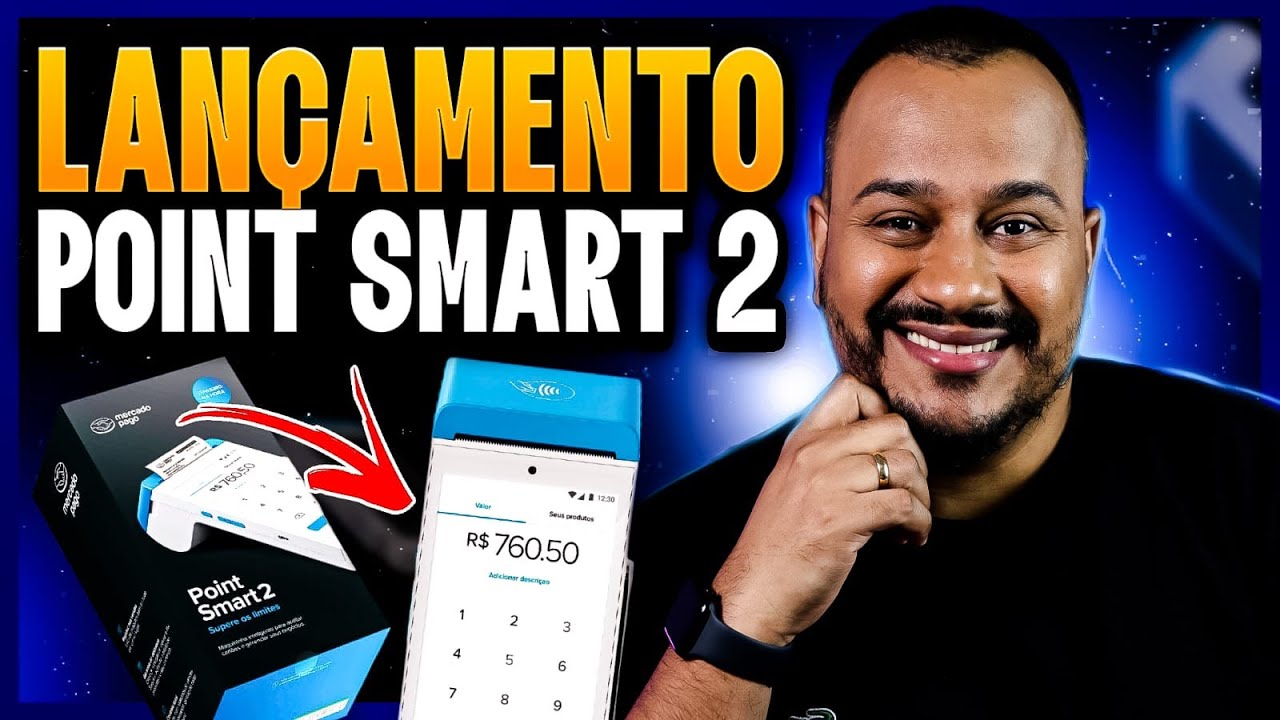 Testei POINT SMART 2 - ANÁLISE COMPLETA da NOVA MÁQUINA do MERCADO PAGO