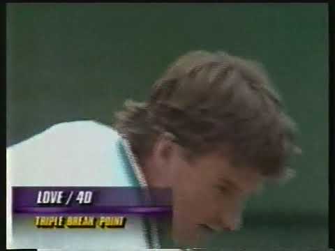 Wimbledon 1991 3R - Jimmy Connors v Derrick Rostango