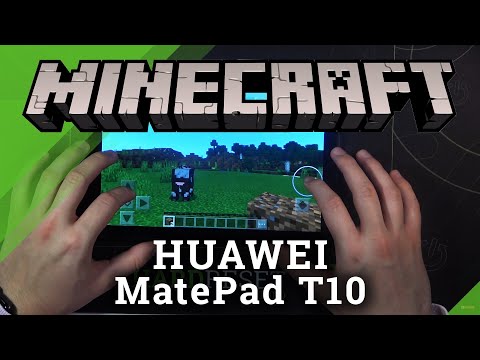 Minecraft Game on HUAWEI MatePad T10 – Test Game