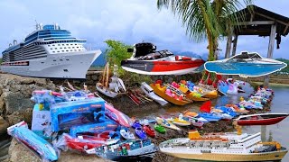 Reviuw mainan kapal ikan, kapal laut, kapal pesiar, kapal layar, kapal cepat, titanic, boat