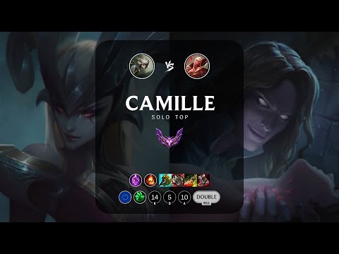 Camille Top vs Vladimir - EUW Master Patch 13.8