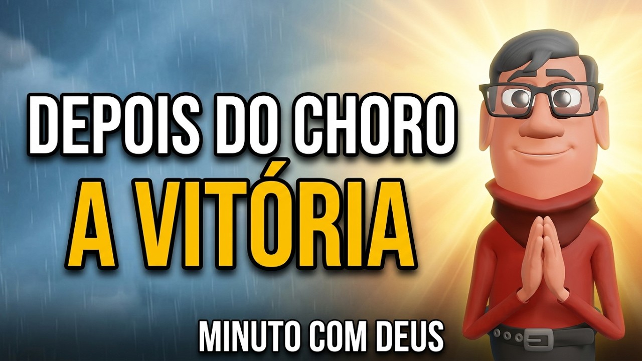 ORAÇÃO DA MANHÃ - NÃO FIQUE COM MEDO, DEUS É CONTIGO!   Minuto com Deus Animações