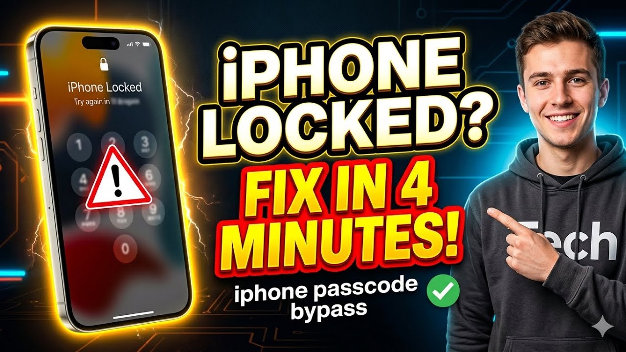 iPhone Passcode Not Working? Unlock iPhone Without Passcode (Full Fix)