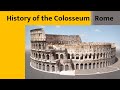 Colosseum History Facts Ancient Roman Italy