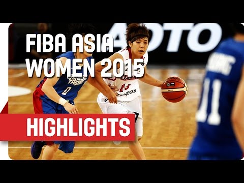 Japan v Chinese Taipei - Game Highlights - Semi Final - 2015 FIBA Asia Women’s Championship