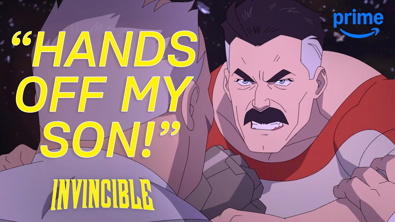 Omni-Man, Mark & Oliver vs. Viltrumites | Invincible Season 4 | Clip | Prime Video