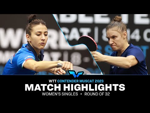 Giorgia Piccolin vs Rachel Moret | WS R32 | WTT Contender Muscat 2023