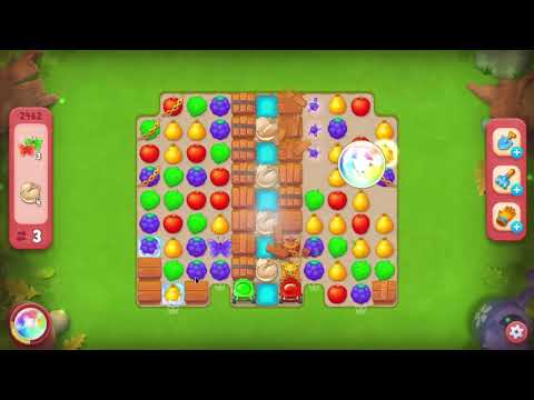 Gardenscapes hard level 2462 14 moves no boosters