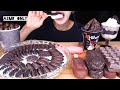 ASMR MAKTESERS KITKAT MAGNUM CHOCOLATE ICECREAM OREO CAKE NUTELLA DESSERT MUKBANG EATING SOUNDS
