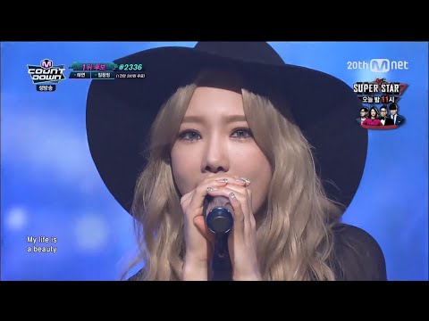 [1080p] [60fps] 151015 Taeyeon - I (feat. Kanto) @ M! Countdown