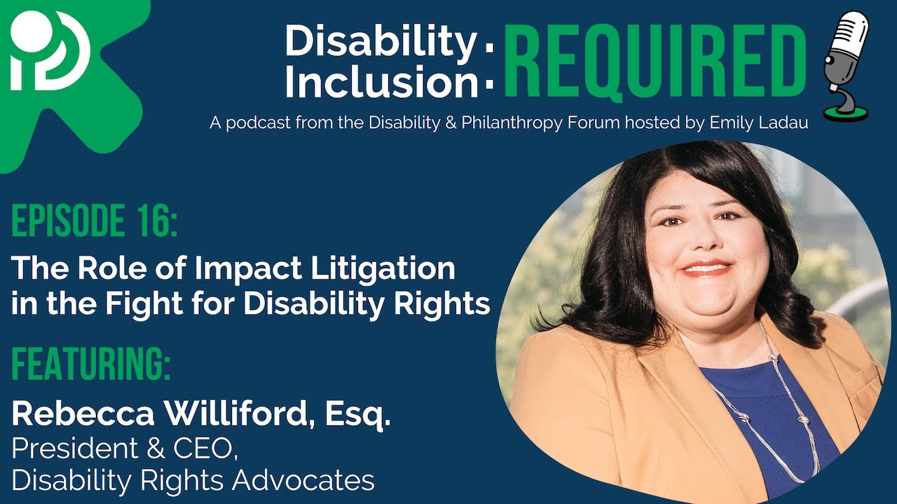 The Role of Impact Litigation in the Fight for Disability Rights ...