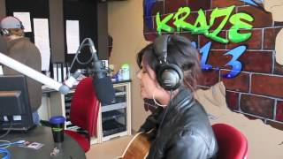 Stef Lang performs "Paper Doll" at Kraze 1013
