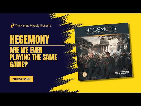 Are We Even Playing the Same Game? A Hegemony Review