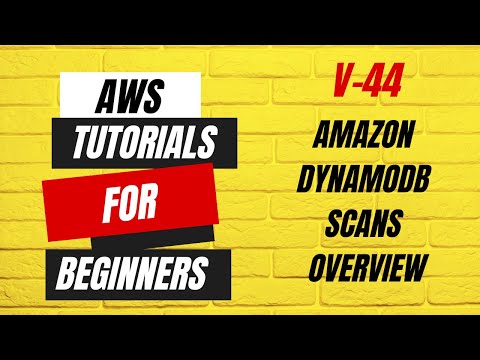 Amazon DynamoDB Scans Overview