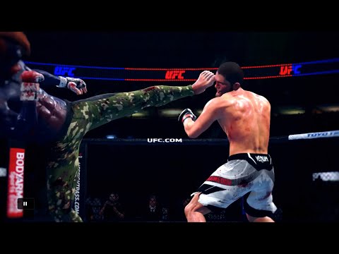Khabib Nurmagomedov vs. Destroyer Duck - EA Sports UFC 4