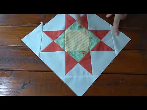 Ohio Star Quilt Block Tutorial - On Point!