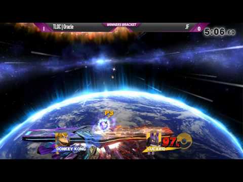 Shockwave 15 Smash 4 - Oracle (Bowser Jr, Donkey Kong) vs JF (Ike, Lucario) - Winners Bracket