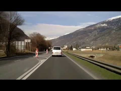 From Brig to Goppenstein 4X / Switzerland / 2010 HD
