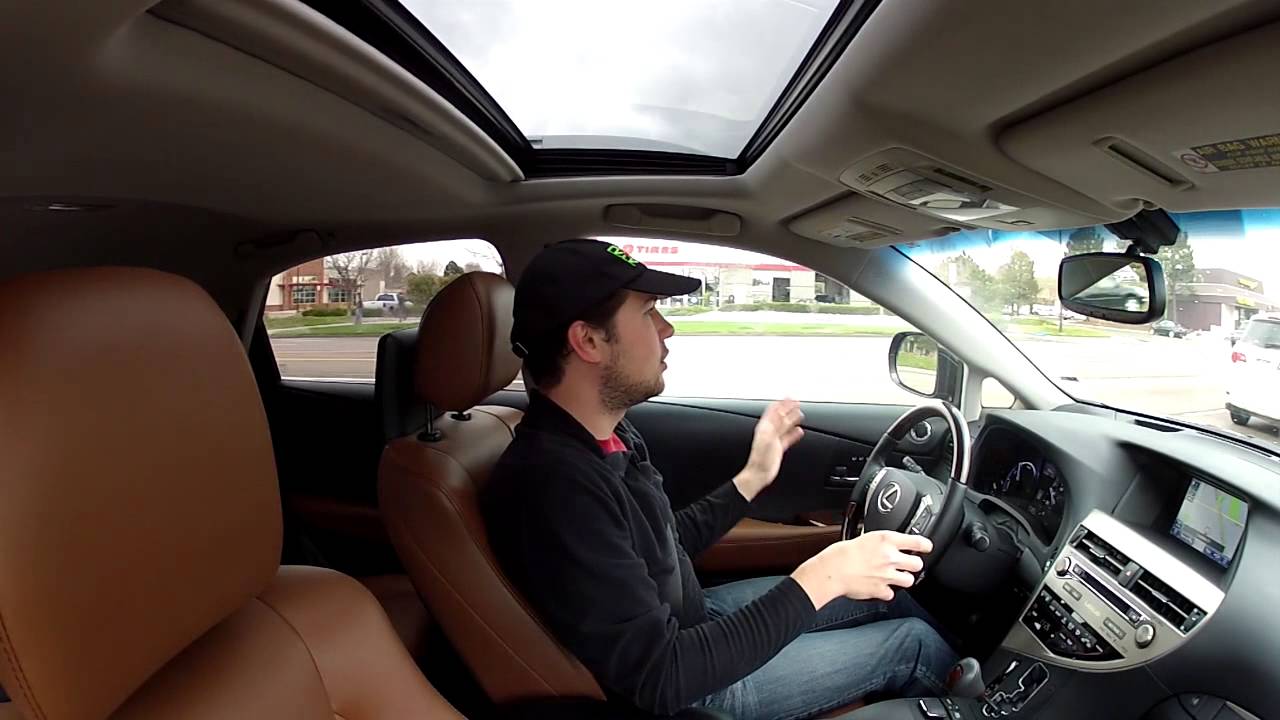 Real Videos: 2013 Lexus RX 450h - With Rear Entertainment