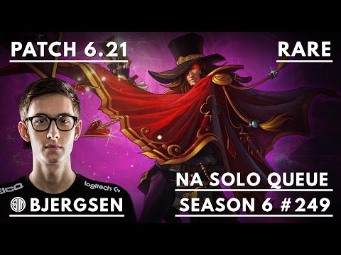249. TSM Bjergsen - Twisted Fate vs Kassadin - Mid - October 23rd, 2016 - Season 6 - Patch 6.21