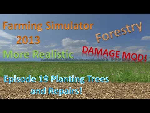 Farming Sim 2013 Forestry and MR E19 - Weeds and Trees