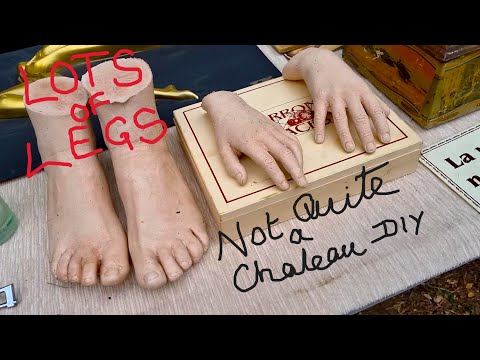 Not Quite a Chateau DIY 201 - Lots of Legs - A Different View - An Art Workshop - and Friends