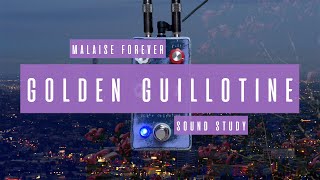 Video thumbnail for Sound Study // Malaise Forever - Golden Guillotine by collector//emitter