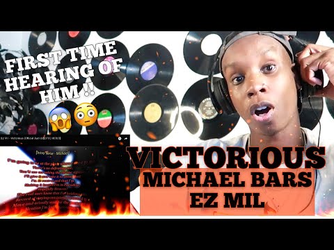 FIRST TIME HEARING Michael Bars x Ez Mil - Victorious (Official Audio) [LYRIC VIDEO] REACTION | WOW!