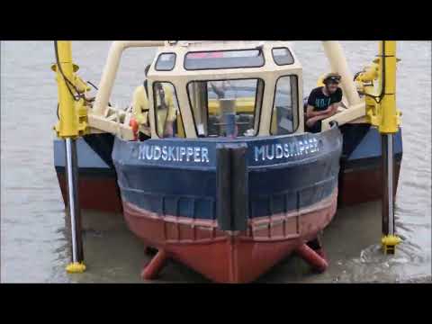 MUDSKIPPER comes to North Woolwich 07-08-21