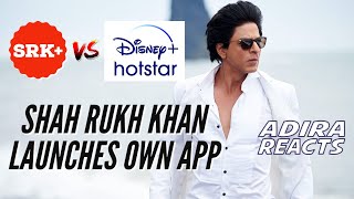 SRK Plus App | Srk Disney+ Hotstar Ad Reaction | SRK Disney Ad | SRK Reaction