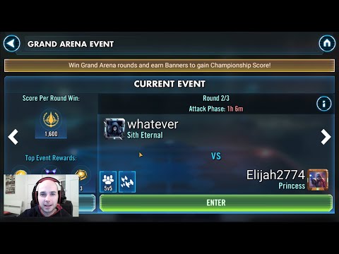 SWGoH GAC 5v5 week 2 round 2: Wampa Solo vs Phoenix and ship RNG