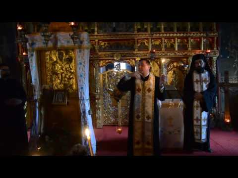 Părintele prof  Mihai Valică   Cuvânt la privegherea Părintelui Justin Pârvu