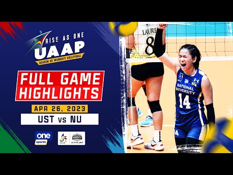 NU vs. UST round 2 highlights | UAAP Season 85 Women's Volleyball - Apr. 26, 2023