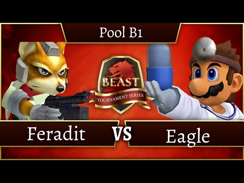 BEAST 7 - Feradit (Fox) vs. Eagle (Doc) - Pool B1 - Melee Singles