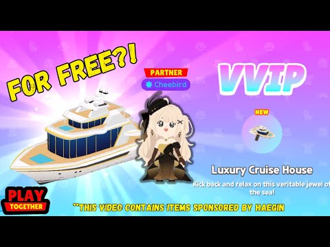 😨 Get this Cruise Ship House for Free! (Play Together Game)