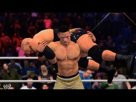 WWE 2K15 Walkthrough - 2K Showcase Walkthrough Part 16 - Hustle, Loyalty, Disrespect  (CM Punk Vs. John Cena Vs. Ryback)
